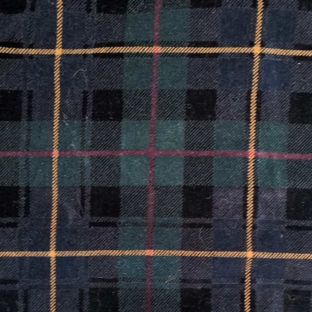Vintage 90s‎ Jones Wear Sport Velvet Plaid Button Up Vest - Preppy Menswear M - Picture 8 of 9
